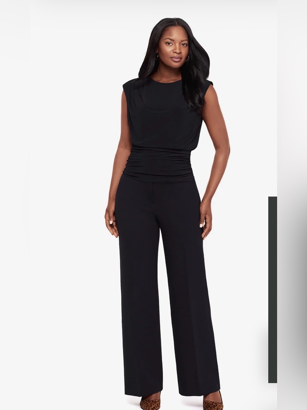 Body Miraclesuit black Wide-Leg sculpting Women's Pants slacks $ 148 new